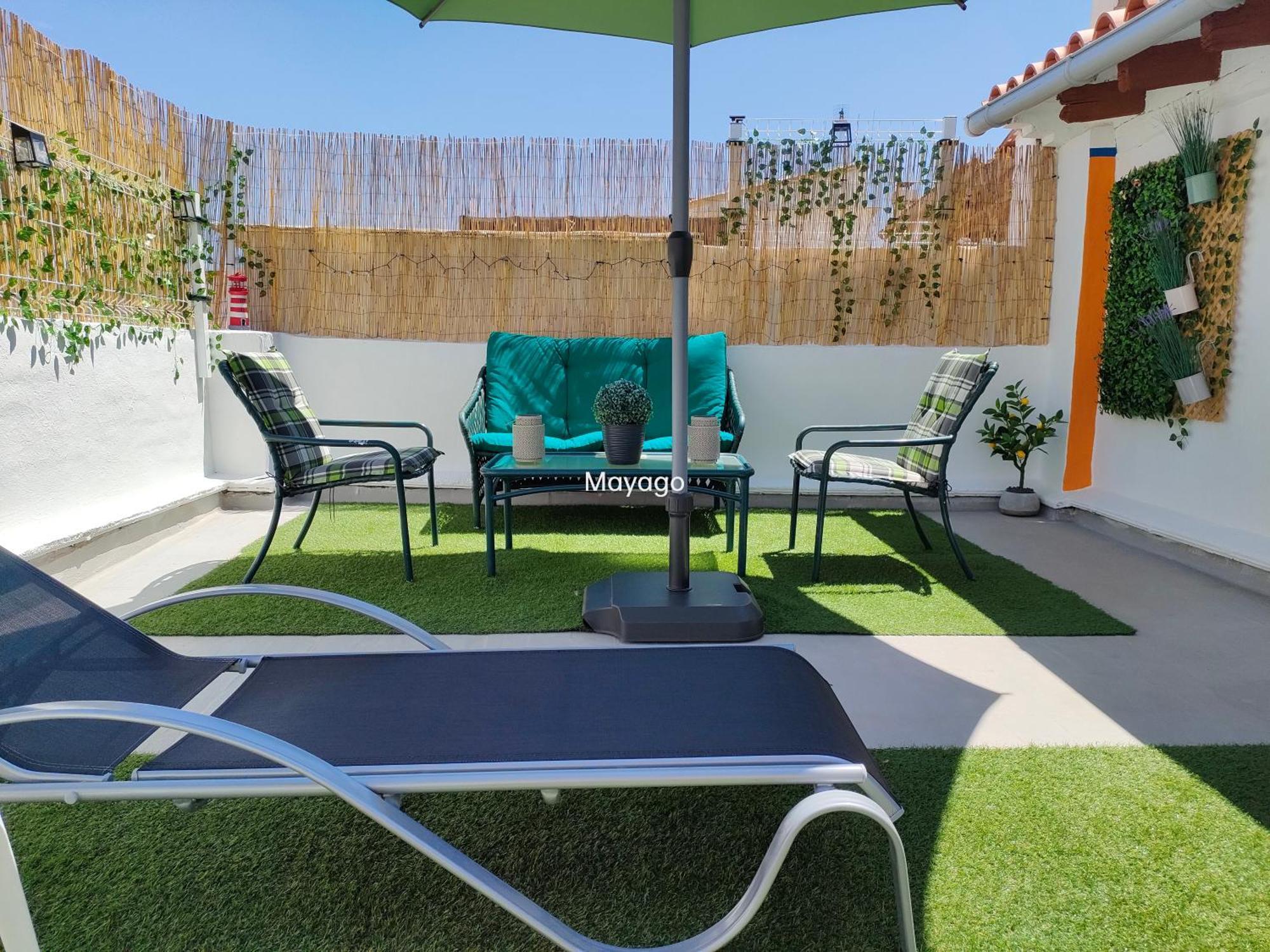 Casa Mayago, Terraza Y Solarium 페고 외부 사진
