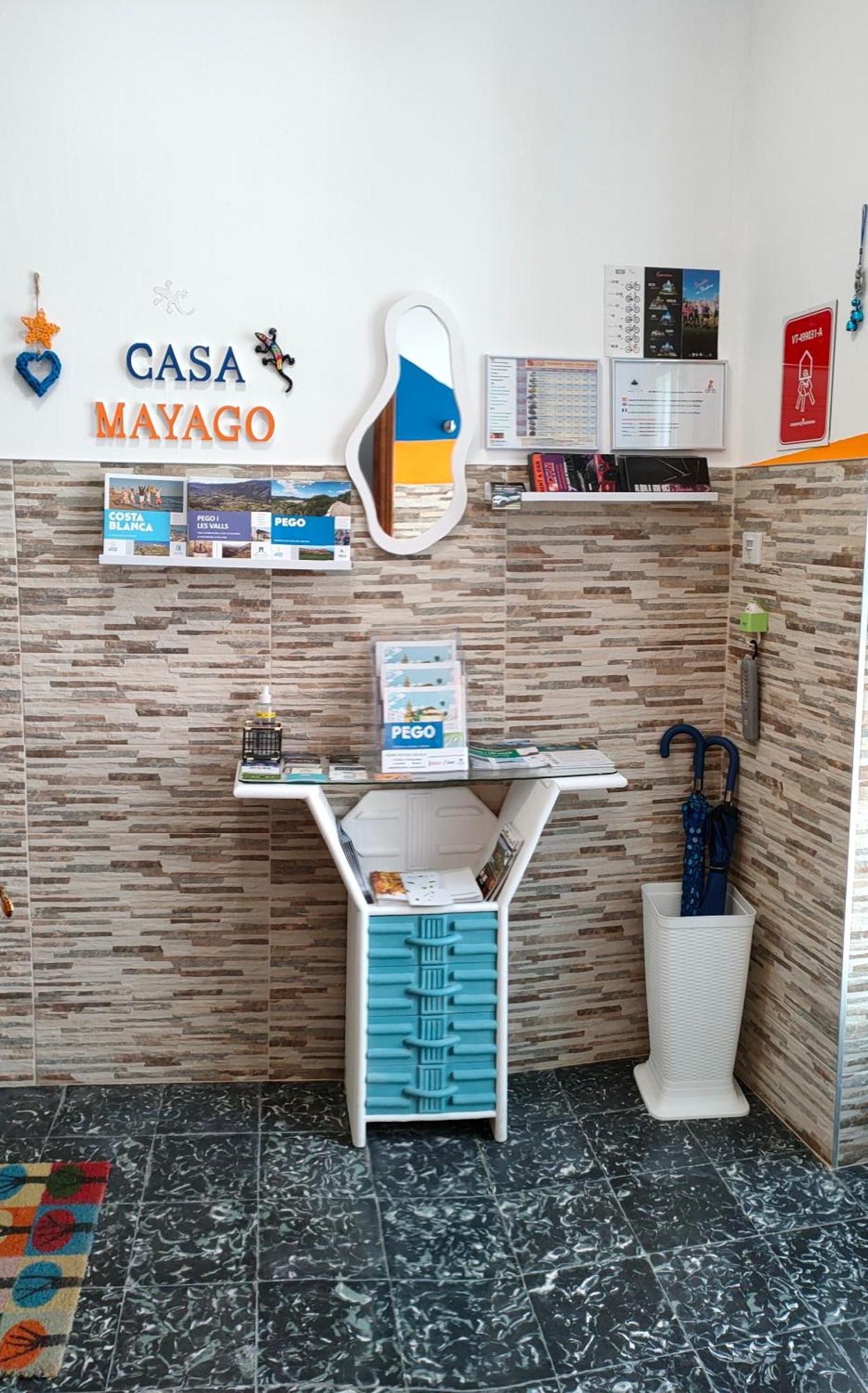 Casa Mayago, Terraza Y Solarium 페고 외부 사진